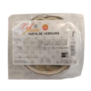 TARTAS CONGELADAS COCIDAS X 250G VERDURA CELIFROZEN