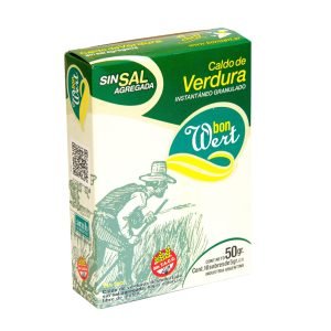 CALDO DE VERDURA CONCENTRADO SIN SAL AGREGADA – BON WERT