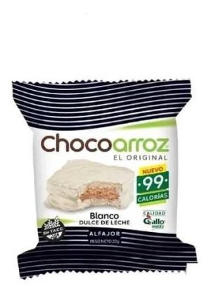CHOCOARROZ BLANCO CON DULCE DE LECHE 22 gr