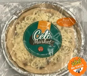 PIZZA CEBOLLA Y QUESO 380 gr
