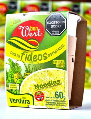 FIDEOS AL HUEVO CON SABOR TOMATE – BON WERT