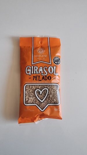 Semilla girasol pelado - 125gr
