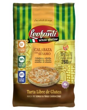 TARTA CALABAZA CON SÉSAMO LEOFANTI