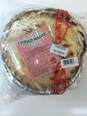 TARTA POLLO X 1UN CIUDAD MADRE