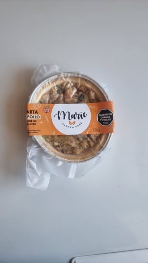 TARTA INDIVIDUAL DE POLLO CON PUERRO X 250G MARIE GLUTEN FREE
