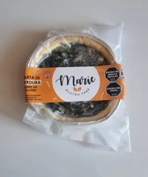 TARTA INDIVIDUAL DE VERDURA X 250G MARIE GLUTEN FREE