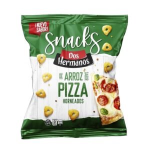 SNACKS DE ARROZ DOS HERMANOS SABOR PIZZA